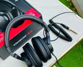 Takstar Pro70 - Tai Nghe Kiểm Âm, Màng Loa Lớn 40mm, Phù Hợp Cho Kiểm Âm Và Làm Nhạc