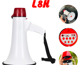 Loa Phóng Cao Cấp Thế Hệ Mới L8H Tích Hợp Pin Sạc Tặng Kèm Công Suất 30W
