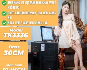 Loa Màn Hình MTMAX TB3336 Bass30 Mới Nhất Đã Có Mặt Tại Việt Nam Màn Hình 19inch 500W