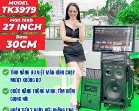 Loa Màn Hình Gập MTMAX TK3979 Bass30 Màn Hình 27inch Góc Nhìn 178 Độ Công Suất 1000W