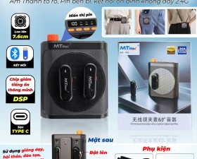 Trợ giảng M81 Hít Nam Châm Hiện Đại Loa Lớn 7.6cm Kết Nối Bluetooth USB Chíp DSP