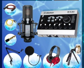 Combo Sound Card U16K MK3 Bluetooth Và Micro K850
