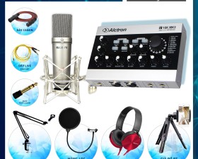 Combo Sound Card U16K MK3 Bluetooth Và Micro MAX79