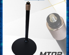 Chân đèn để bàn MT02 gắn đèn gắn phụ kiện kẹp điện thoại loại xịn chăc chắn 20cm - 40cm