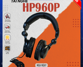 Tai Nghe Kiểm Âm TIANYUN HP-906B - Tai Nghe Chụp Tai Cao Cấp Giá Rẻ, Khớp Xoay 180 Độ