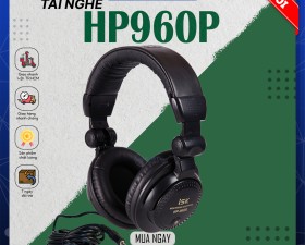 Tai Nghe Kiểm Âm ISK HP-906B - Khớp Xoay 180 Độ, Âm Thanh Chất Lượng, Đệm Lót Tai Êm Ái