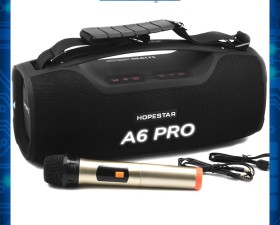 Loa Bluetooth HOPESTAR A6 PRO Di Động Công Suất lớn Siêu Bass có mic karaoke