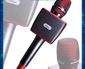 Mic karaoke MTMAX T8 - 3 trong 1 siêu nhỏ gọn tích hợp nhiều chức năng âm thanh cao cấp