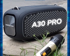 Loa Bluetooth karaoke HOPESTAR A30 Di Động Công Suất lớn Siêu Bass