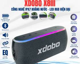 Loa Xách Tay Bluetooth Xdobo X8III Công Suất 60W, IPX7 Kháng Nước