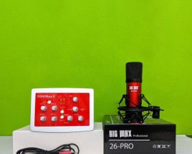 COMBO THU ÂM CƠ BẢN MAX26 PRO + HF5000 + DÂY LIVE MA1
