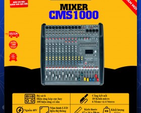 Bàn Mixer Dynacord CMS1000 - Mixer Âm Thanh Cao Cấp, 2 Bộ Hiệu Ứng Kép, Đẳng Cấp Âm Thanh Sân Khấu.
