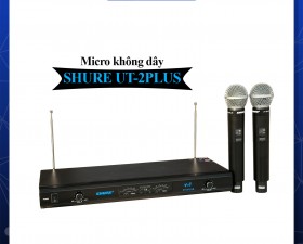 Micro không dây UT-2Plus - Điều Chỉnh 2 Micro Riêng Biệt, Karaoke, Hội Nghị Giá Rẻ