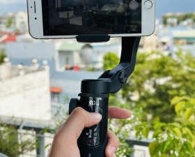 Kẹp chống rung Gimbal MTMAX 3XR S3 Ổn Định 3 Trục Bluetooth OLED cho Android IOS Điện Thoại