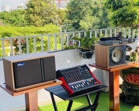 Dàn Loa 301 + MIXER Liền Công Suất F88 Pro + Micro UGX82 ] - Tặng 10M Dây Loa Và Jack Cắm