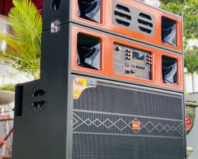 Loa Kéo MTMax BK92 Bass Đôi 45cm Siêu Khủng  Công Suất 1500W Thiết Kế Độc Đáo Kèm 2 Micro Cao Cấp