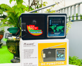Đài FM Radio F400 Máy Nghe Đài Radio Trên Sóng FM Âm Thanh Sống Động, Sắc Nét
