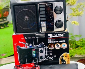 Đài Fm Radio RX333 Máy Nghe Đài Radio Trên Sóng FM Âm Thanh Sống Động, Sắc Nét