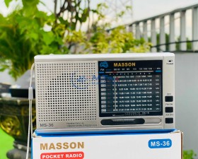 Đài Fm Radio MS36 Máy Nghe Đài Radio Trên Sóng FM Âm Thanh Sống Động, Sắc Nét