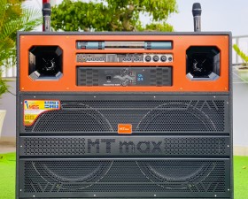 Loa Kéo Điện Cao Cấp MTMAX J7900 Bass Đôi 40cm Combo Đẩy, Vang, Micro Âm Thanh Chất Lượng Cao