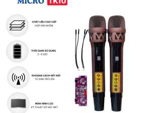 Bộ Micro Kèm Bo Mạch TK10 Cho Loa Kéo - Loa Kéo Bị Hỏng Micro Và Vẫn Chưa Tìm Thấy Mic