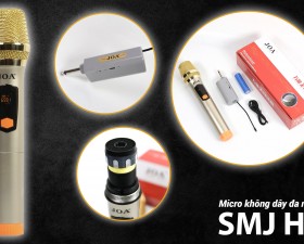 Micro đa năng không dây JOA SMJ H5 - Micro đa năng cho loa kéo, amply - Phù hợp mọi thiết bị