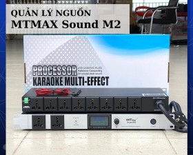 Quản Lý Nguồn MTMAX Sound M2 – 8 Kênh Thiết Bị Bảo Vệ Dàn Âm Thanh