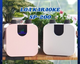Loa Hát Karaoke SP 200 - kèm 2 Micro không dây