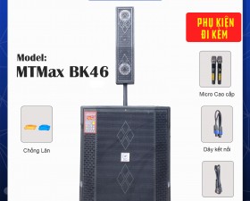Loa Dê Cụ MTMAX BK46 - Công Suất 500W - Trang Bị Bass 45cm