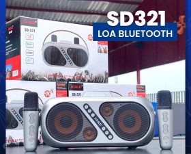 Loa Bluetooth Kèm Mic SD321 - Âm Thanh Chất Lượng Thiết Kế Ấn Tượng