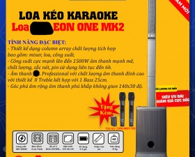 LOA JB11 EON ONE MK2 - Tặng Kèm Micro JBK 02 Giá Trị Đến 2 Triệu, Bảo Hành 12 Tháng.